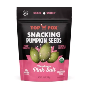 Top Fox Himalayan Salt Snacking Pumpkin Seeds - 3.5oz