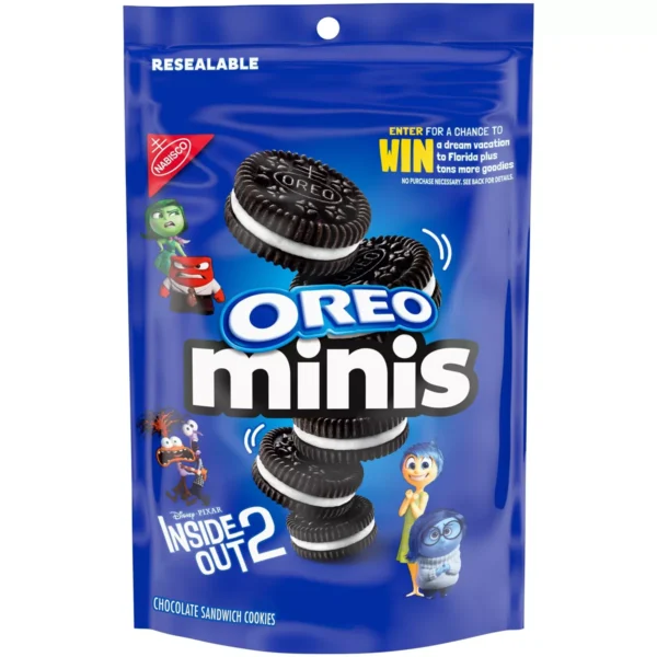 OREO Mini Chocolate Sandwich Cookies - Snack-Sak - 8oz