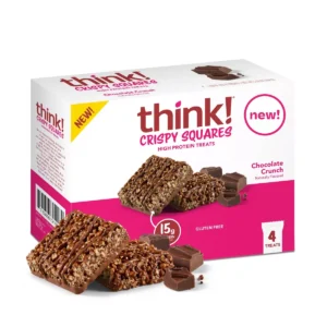 think! High Protein Bars Chocolate Crunch Crispy Squares - 1.48oz