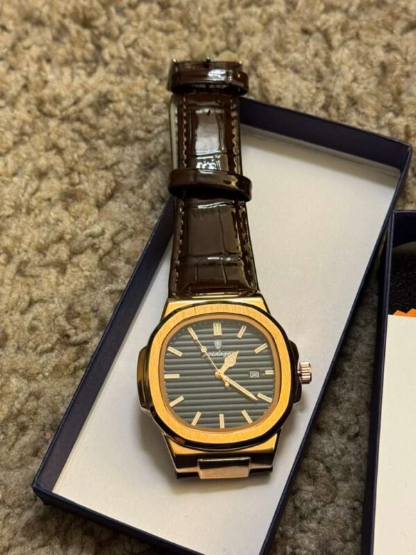 POEDAGAR Luxury Men's Watch | Premium Stylish Wristwatch - Image 3
