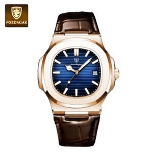POEDAGAR Luxury Men's Watch | Premium Stylish Wristwatch