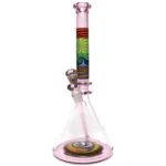 MTP Glass - BBB Mismatched Beaker - Transparent Pink