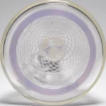 Chris Sculli x Glass Munky - Worked Beaker - Purple/White Satin & UV Retti - Image 6