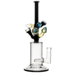 Gridded Horizon Perc - Dichro Crystal Neck - Image 2
