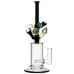 Gridded Horizon Perc - Dichro Crystal Neck - Image 2