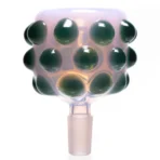 Goo Roo Designs - 24 Hammer Bubbler - Milky Purple & Teal - Image 3