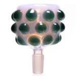 Goo Roo Designs - 24 Hammer Bubbler - Milky Purple & Teal - Image 3