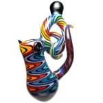 Carsten Carlile - Worked Horn Bubbler - Rainbow