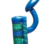 Heady - Worked Push Bub - Green & Blue - Image 4