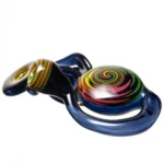 Carsten Carlile - Worked Horn Bubbler - Rainbow - Image 5