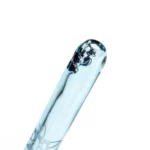 Ill Glass - Custom Mini Beaker - Transparent Blue w/ Rainbow Linework - Image 10