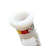 Illadelph - Classic Heavy Hitter Beaker - 60mm - Rasta & White - Image 5
