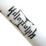 Illadelph - Killadelph Medium Beaker - Sparkle Black & White - Image 3