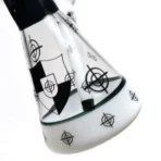 Illadelph - Killadelph Medium Beaker - Sparkle Black & White - Image 5