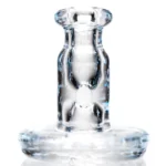 Kovacs Glass - Puffco Joystick Insert - Regular - Silver/Clear Dichro