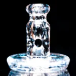 Kovacs Glass - Puffco Joystick Insert - Regular - Silver/Clear Dichro - Image 3