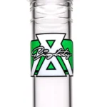 Moltn Glass - Eighty - Double Can Perc - Green Sig. - Image 2