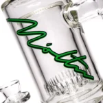 Moltn Glass - Eighty - Double Can Perc - Green Sig. - Image 3