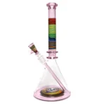MTP Glass - BBB Mismatched Beaker - Transparent Pink - Image 2