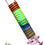 MTP Glass - BBB Mismatched Beaker - Transparent Pink - Image 6