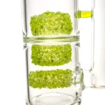 Envy Glass - Double Pop Rock Inline Tube - Slyme - Image 3