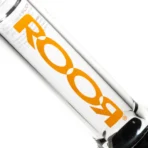ROOR.US x Chase Adams - 18" Worked Beaker - 50x5 - Orange & Black Reversal - Image 4