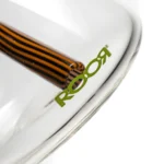 ROOR.US x Chase Adams - 18" Worked Beaker - 50x5 - Orange & Black Reversal - Image 6