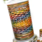 ROOR.US x Chase Adams - 18" Worked Beaker - 50x5 - Rainbow Retti - Image 11