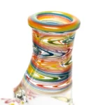 ROOR.US x Chase Adams - 18" Worked Beaker - 50x5 - Rainbow Retti - Image 6