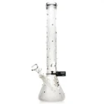 ROOR.US - 18" Custom Sandblasted Beaker - 50x5 - Swarovski - Roses