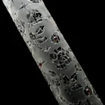ROOR.US - 18" Custom Sandblasted Beaker - 50x5 - Swarovski - Roses - Image 4