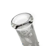 ROOR.US - 18" Custom Sandblasted Beaker - 50x5 - Swarovski - Feathers - Image 3