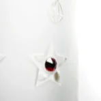 ROOR.US - 18" Custom Sandblasted Beaker - 50x5 - Swarovski - Feathers - Image 6