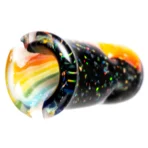 RekTipz - Pivot Mouthpiece - Black Rainbow Cropal #2 - Image 4