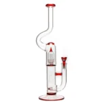 Sovereignty - Mini Grid Dome - 3 Cut 360 - Natty Neck - FA - Pomegranate - Image 2