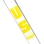 US Tubes - 20" Round Bottom 50x5 w/ 24mm Joint - Constriction - Light Yellow - Image 3