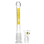 US Tubes - 20" Round Bottom 50x5 w/ 24mm Joint - Constriction - Light Yellow - Image 5