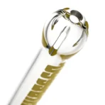 US Tubes - 20" Round Bottom 50x5 w/ 24mm Joint - Constriction - Light Yellow - Image 4