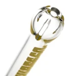 US Tubes - 20" Round Bottom 50x5 w/ 24mm Joint - Constriction - Light Yellow - Image 4