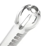 US Tubes - 20" Round Bottom 50x7 w/ 24mm Joint - Constriction - White Classic Label - Image 4