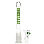 US Tubes - 20" Round Bottom 50x5 w/ 24mm Joint - Constriction - Lime Green - Image 6