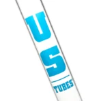 US Tubes - 20" Round Bottom 50x5 w/ 24mm Joint - Constriction - Light Blue Classic Label - Image 3