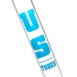 US Tubes - 20" Round Bottom 50x5 w/ 24mm Joint - Constriction - Light Blue Classic Label - Image 3