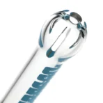 US Tubes - 20" Round Bottom 50x5 w/ 24mm Joint - Constriction - Light Blue Classic Label - Image 4