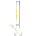 US Tubes - 20" Round Bottom 50x7 w/ 24mm Joint - Constriction - Yellow Classic Label - Image 2
