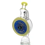 Unity Glassworks - Coldworked Puffco Peak Attachment - Rick & Morty - CFL Yoshi