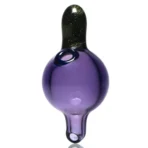 Unity Glassworks - Puffco Peak Carta Bubble Cap - Royal Jelly & Metal Fleck