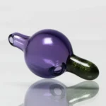 Unity Glassworks - Puffco Peak Carta Bubble Cap - Royal Jelly & Metal Fleck - Image 3