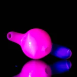 Unity Glassworks - Puffco Peak Carta Bubble Cap - UV White Satin & Lucid - Image 2