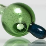 Unity Glassworks - Puffco Peak Carta Bubble Cap - Green Stardust - Image 2